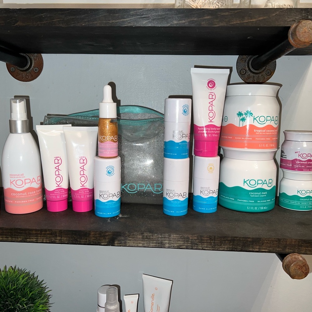 Large new Kopari facial and body care bundle